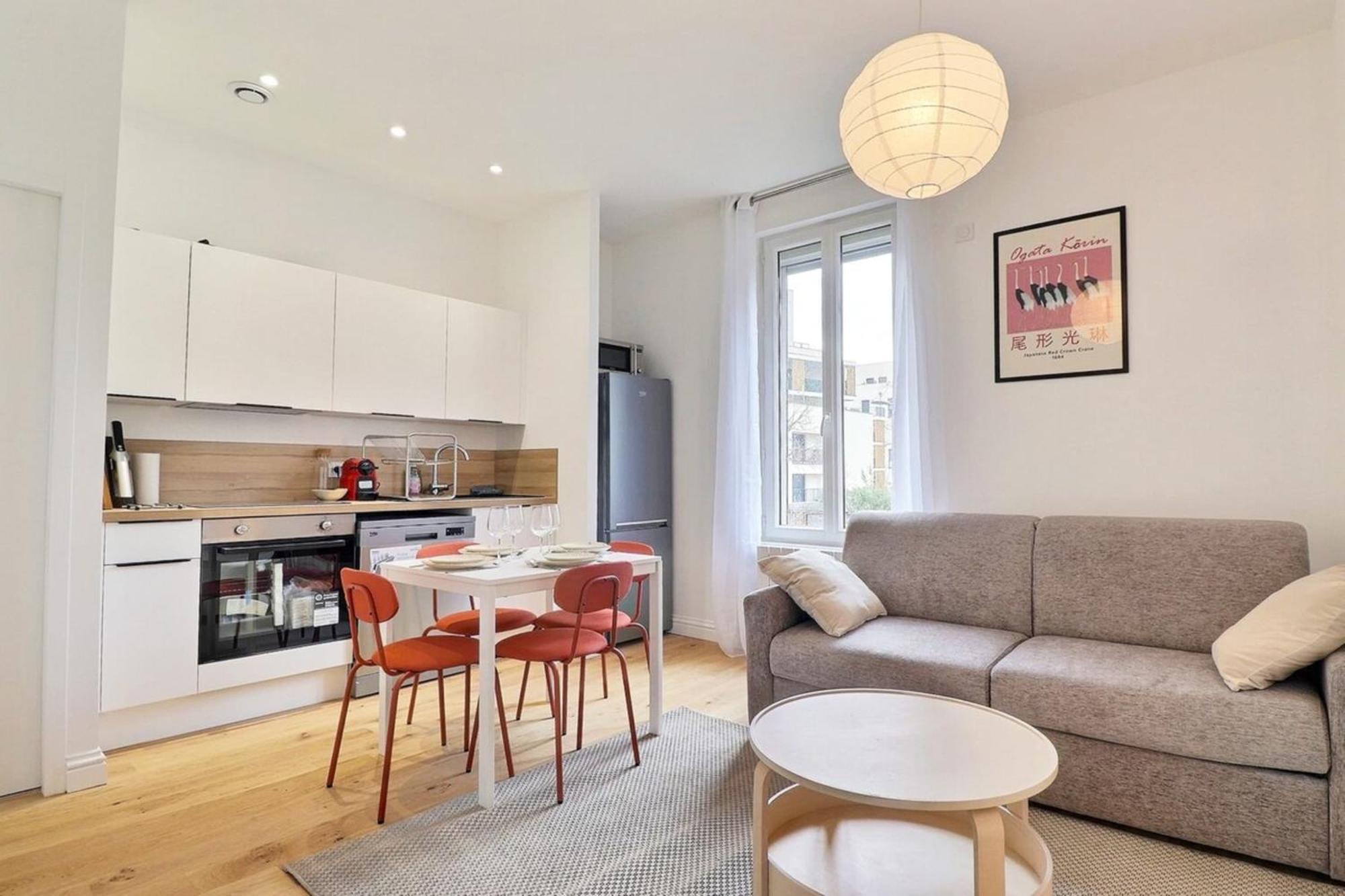 L'Origami - Lovely Newly Renovated Apartment With Garage - Villeurbanne Exterior foto